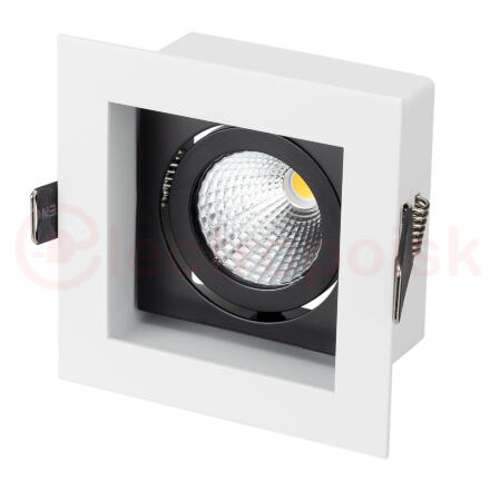 Светильник CL-KARDAN-S102x102-9W Warm (WH, 38 deg) (ARL, IP20 Металл, 3 года)