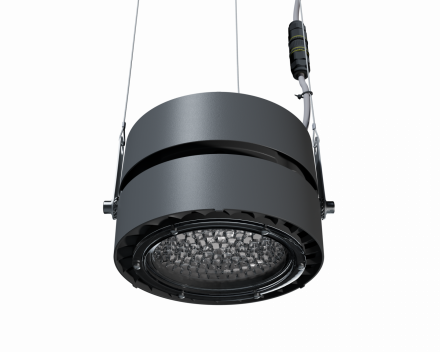Светильник LED L-industry II 100 Вт 14500Лм диаграмма Г30 4,0K мультилинза металл подвесное крепление IP65