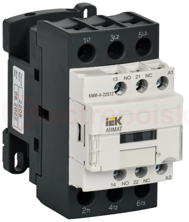 ARMAT Контактор КМИ-А-22512 LC1D 25А 48В/АС3 1НО/1НЗ IEK