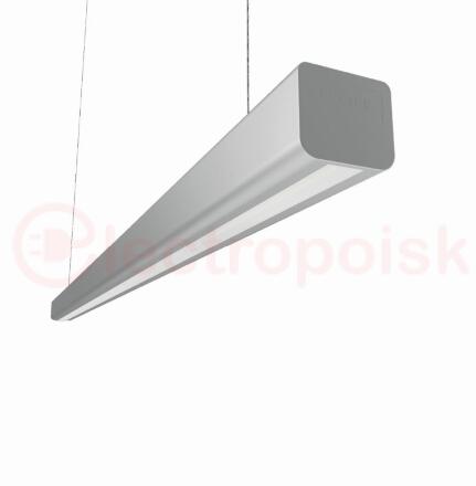 Светильник светодиодный ДПО/ДСО-44Вт IP23 5000Лм 4000К Mercury LED Mall 1,5м опал 1460*66*58мм