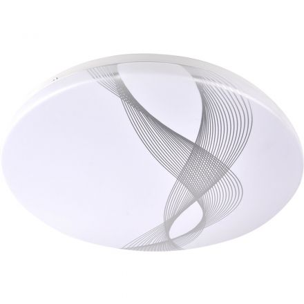 Светильник светодиодный ДБО-36w 4000К 2760Лм IP20 матовый ''Волна'' Jazzway