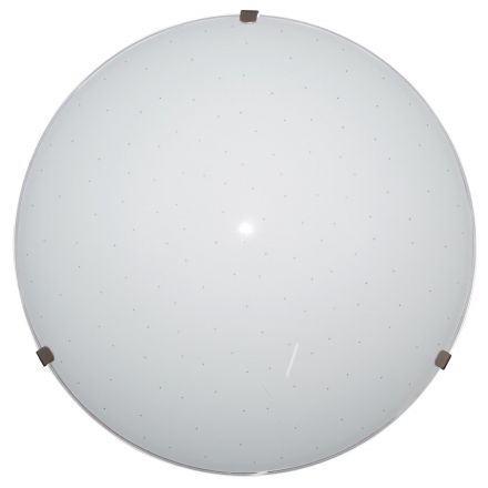 Светильник Искры 275 LED 24 M05 глянцевый белый кл.штамп металлик (275х70, 24Вт 6000К) ИУ