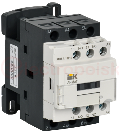 ARMAT Контактор КМИ-А-11212 LC1D 12А 36В/АС3 1НО/1НЗ IEK